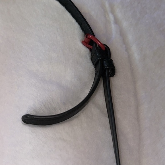 Betsey Johnson Black and Red Heart Crossbody Purse ♥️🖤♥️🖤 - Picture 4 of 13